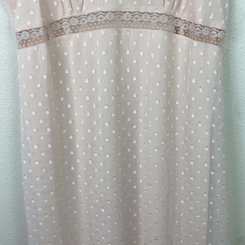 NWT Band of the Free | Amalie Ivory Slip Midi Dress M - Picture 10 of 16